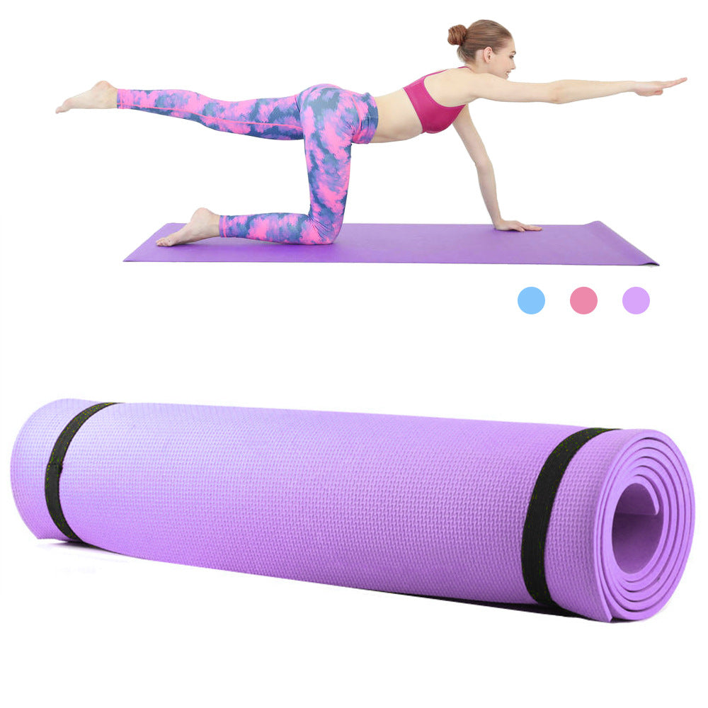 EVA Yoga Mat 4-10mm Fitness Mat Non-Slip Exercise Mat