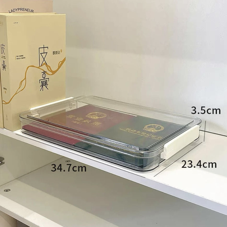 Exam Paper Storage Box