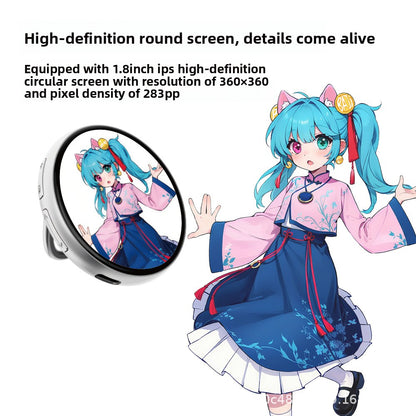 Exclusive cartoon badges for the second dimension