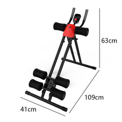Parallel bars black beauty waist machine