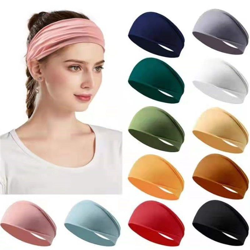 Exercise and fitness hair band