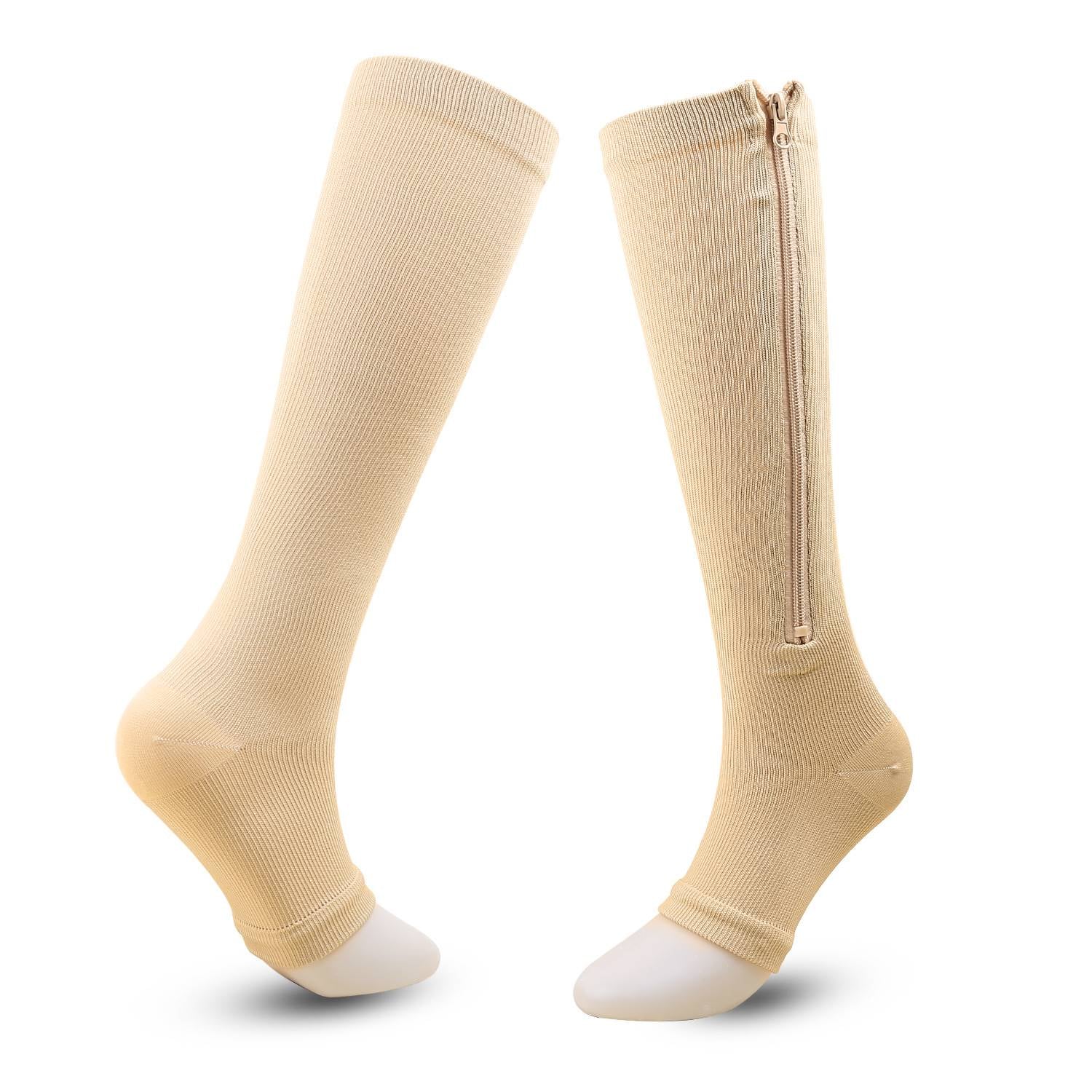 Exercise compression stockings
