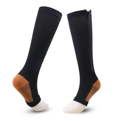 Exercise compression stockings