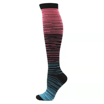 Exercise nylon compression stockings