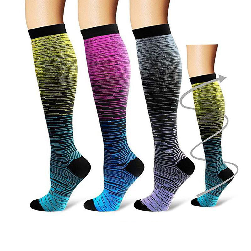 Exercise nylon compression stockings
