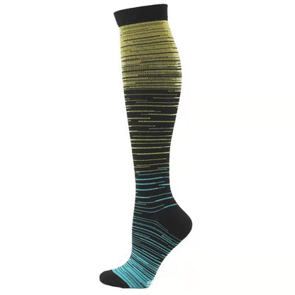 Exercise nylon compression stockings