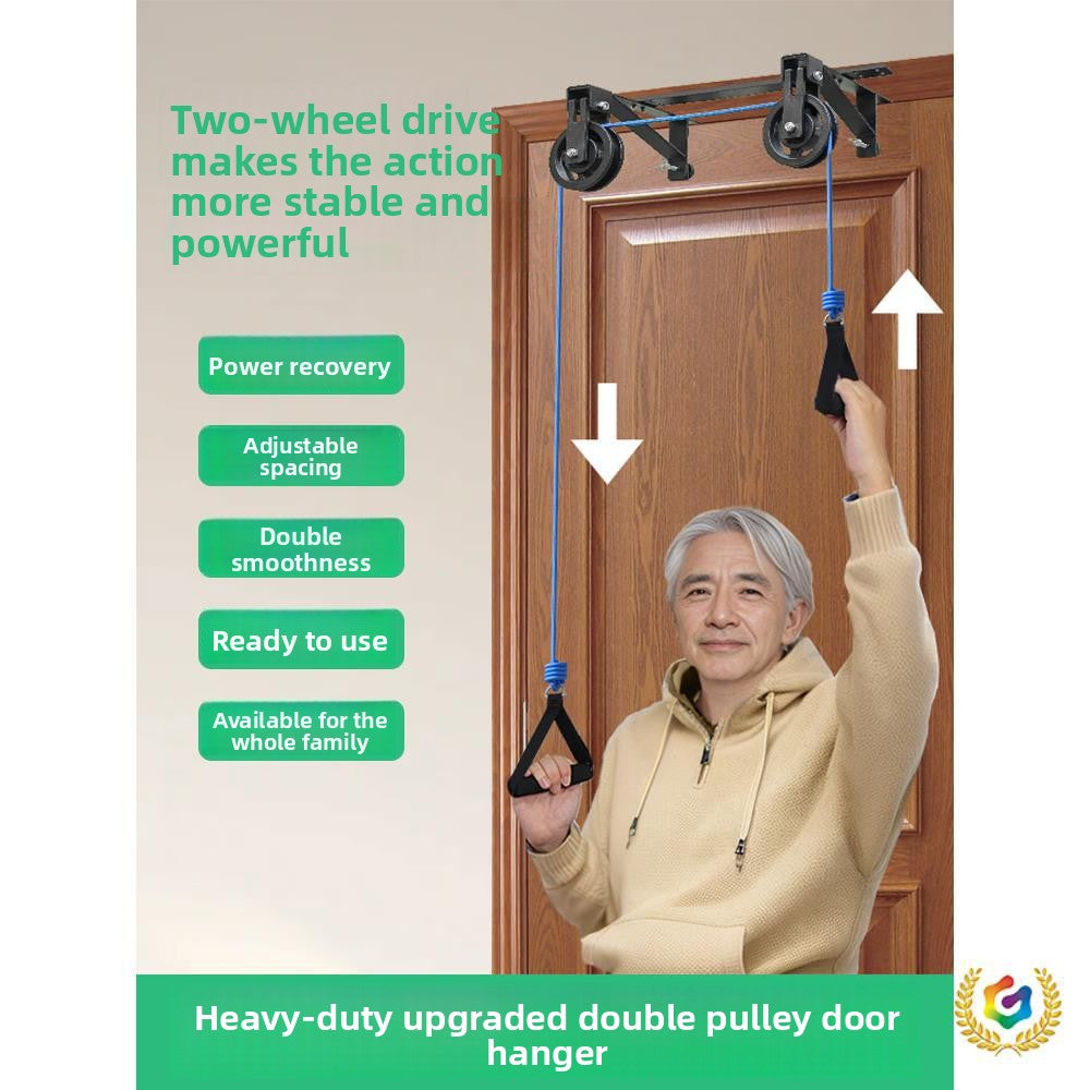 Exercise pulley ring