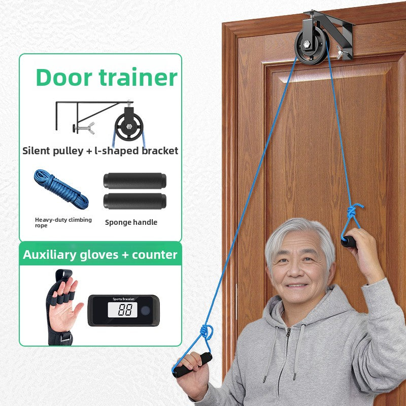 Exercise pulley ring