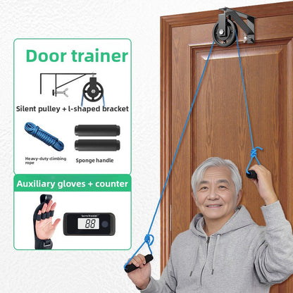 Exercise pulley ring