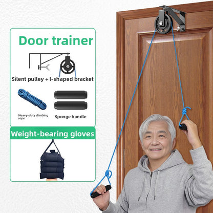 Exercise pulley ring