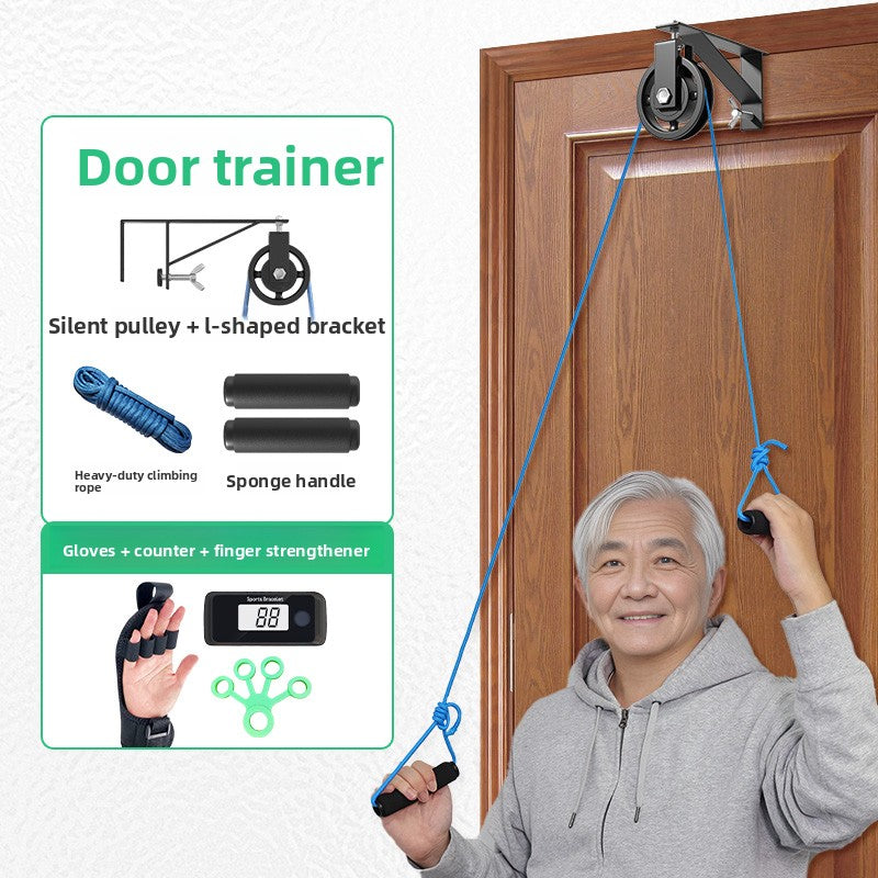 Exercise pulley ring