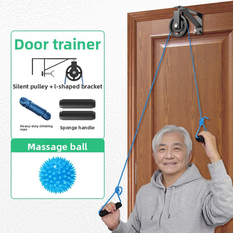 Exercise pulley ring