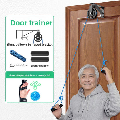 Exercise pulley ring