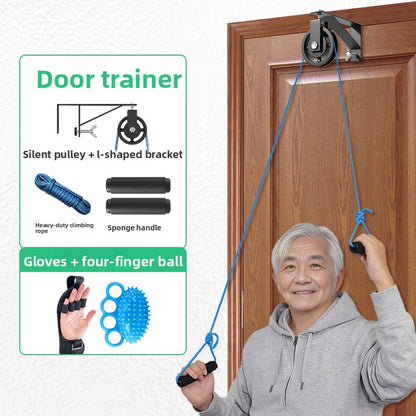 Exercise pulley ring