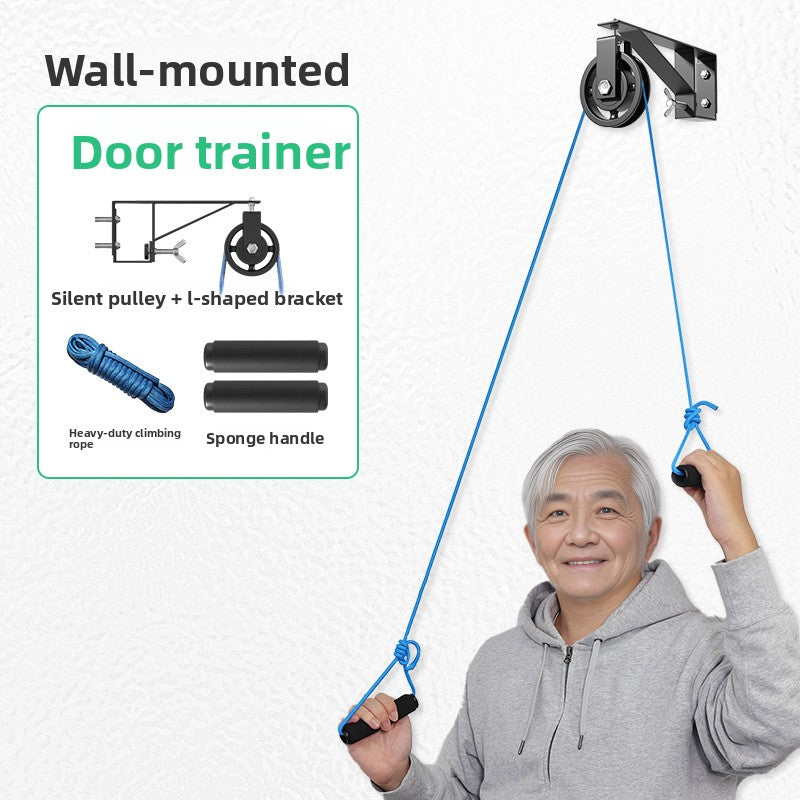 Exercise pulley ring