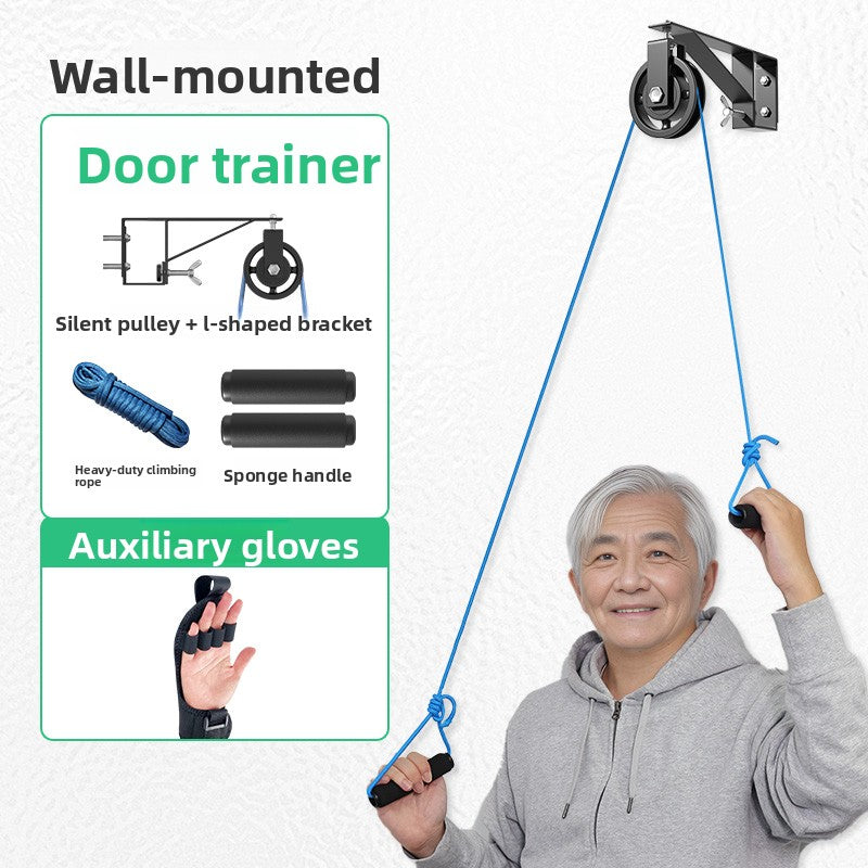 Exercise pulley ring