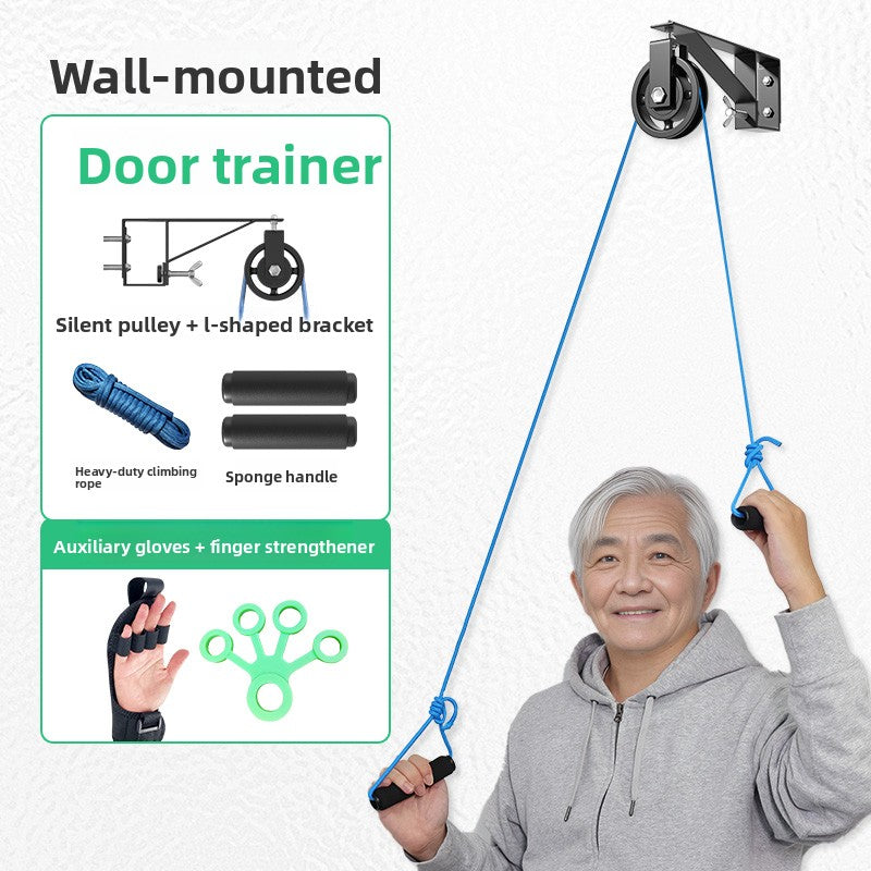Exercise pulley ring