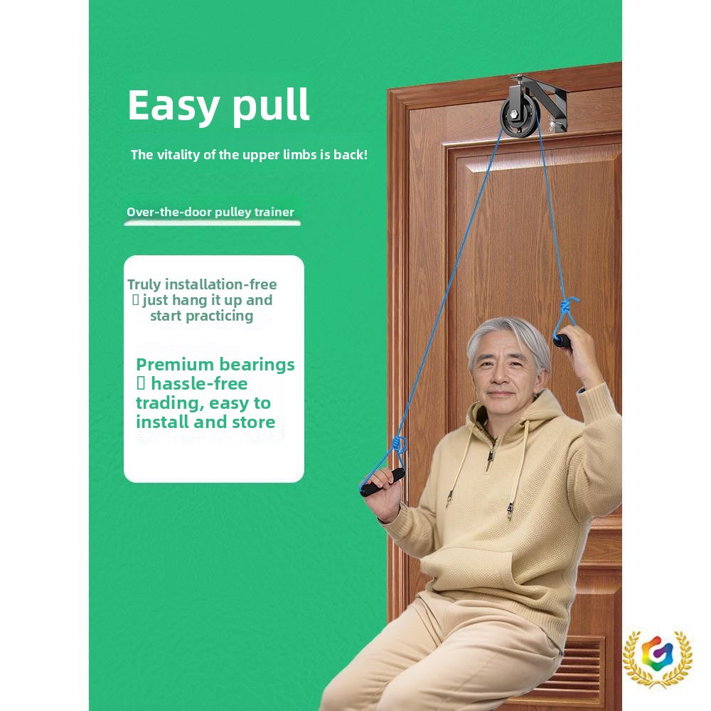 Exercise pulley ring