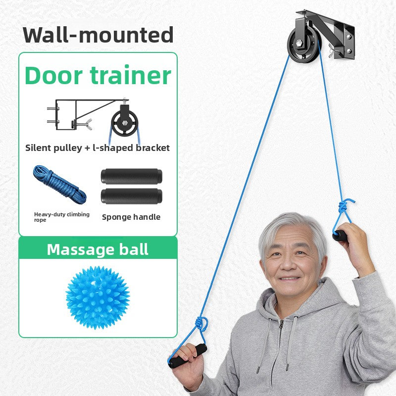 Exercise pulley ring