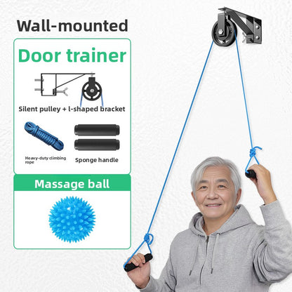 Exercise pulley ring