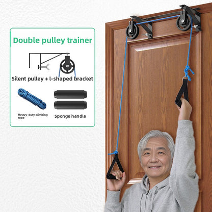 Exercise pulley ring