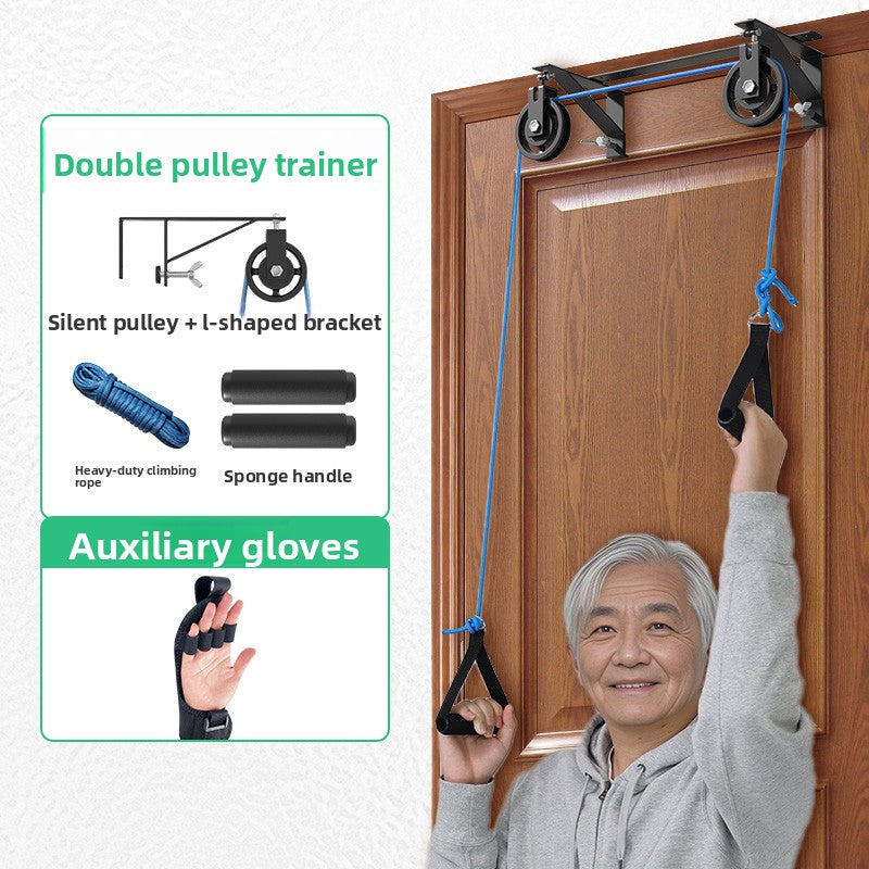 Exercise pulley ring