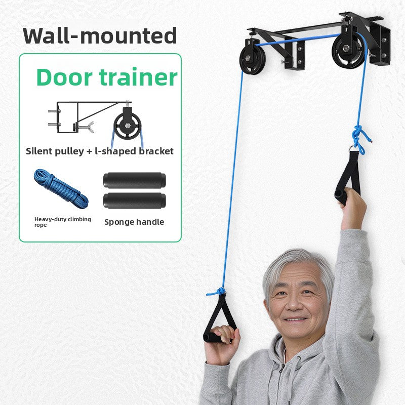 Exercise pulley ring