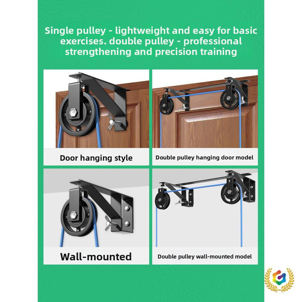 Exercise pulley ring