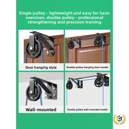 Exercise pulley ring