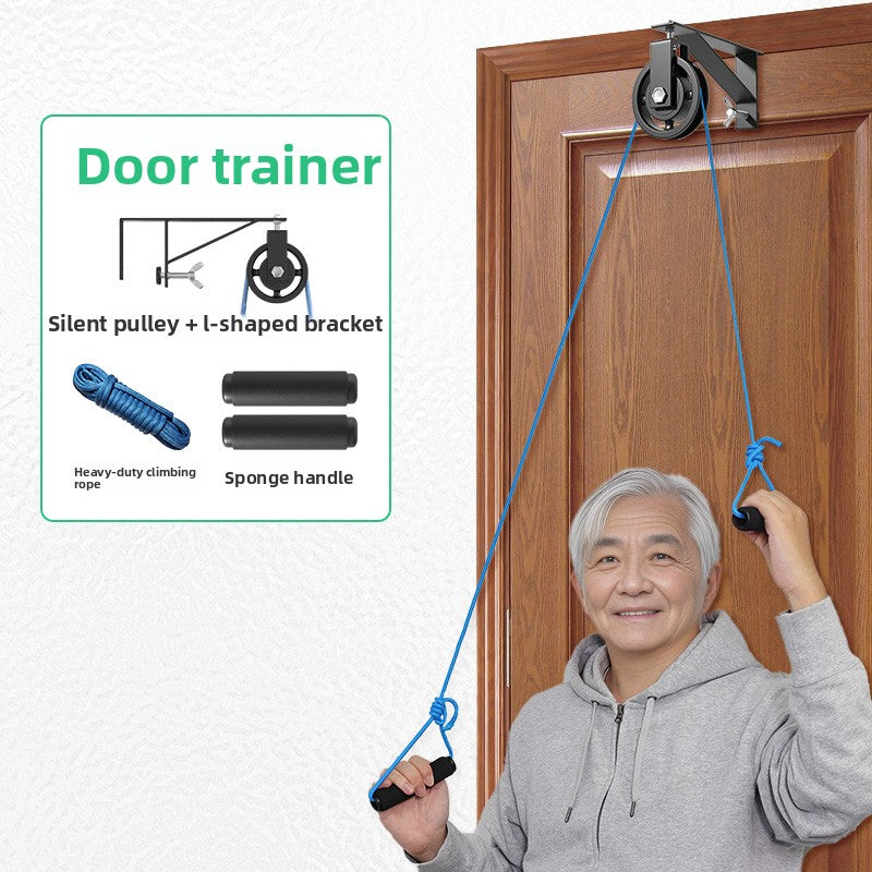 Exercise pulley ring