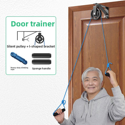 Exercise pulley ring