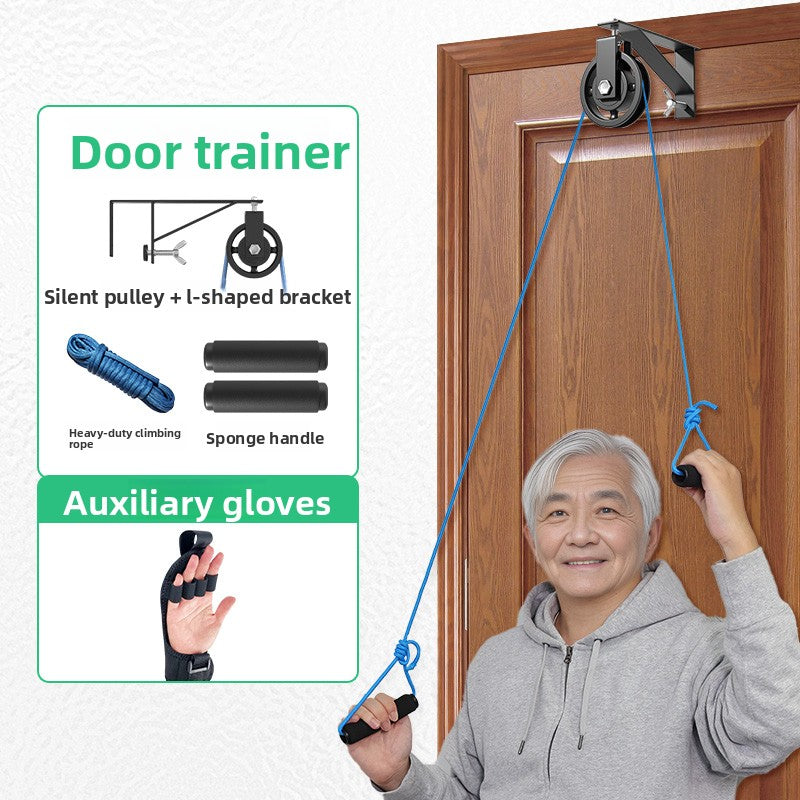 Exercise pulley ring