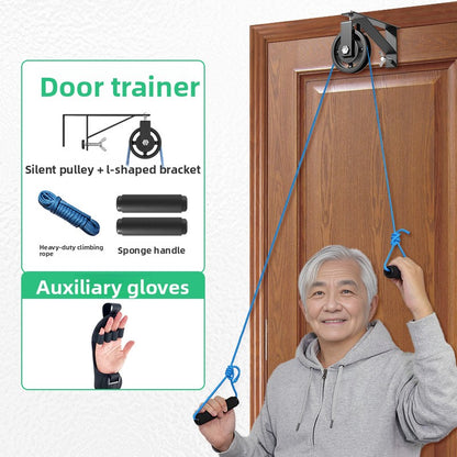 Exercise pulley ring