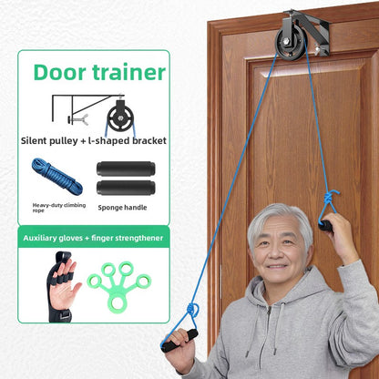 Exercise pulley ring