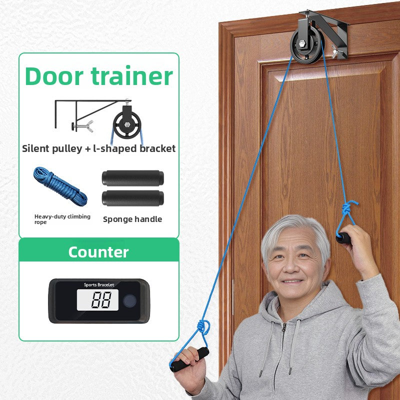 Exercise pulley ring