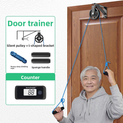 Exercise pulley ring