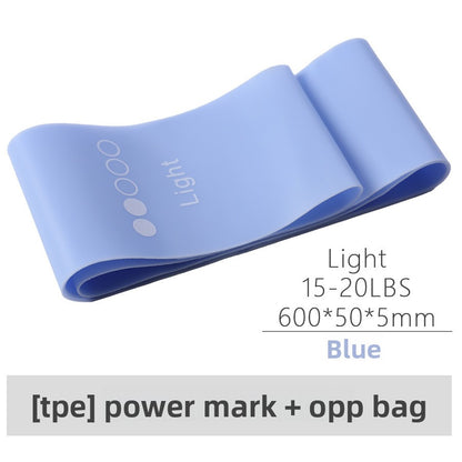 Exercise thick resistance band