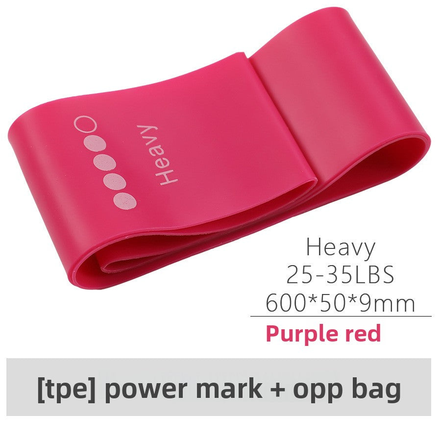Exercise thick resistance band