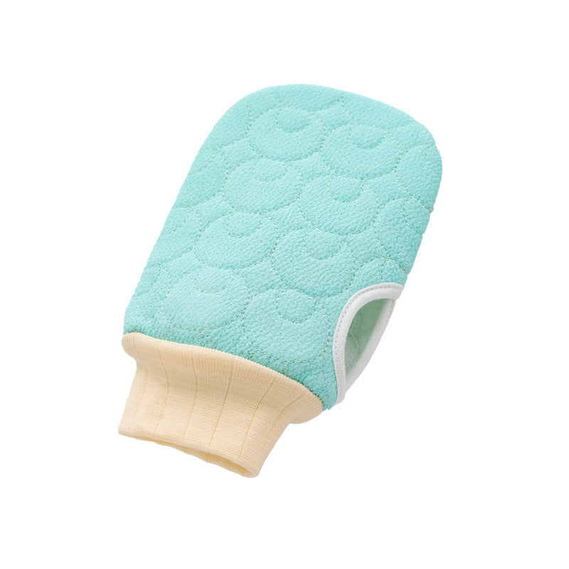 Exfoliating Bath Cloth Set: Bath Ball and Back Scrubber Strip