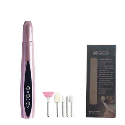 Exfoliating electric nail file