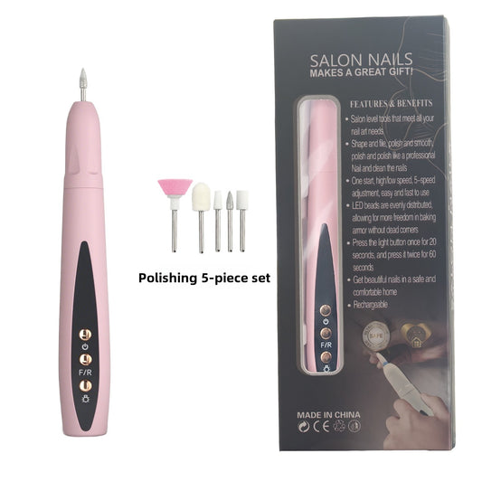 Exfoliating electric nail file