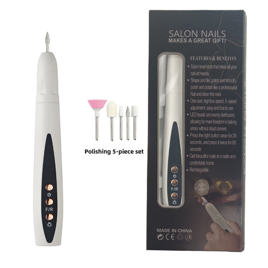 Exfoliating electric nail file