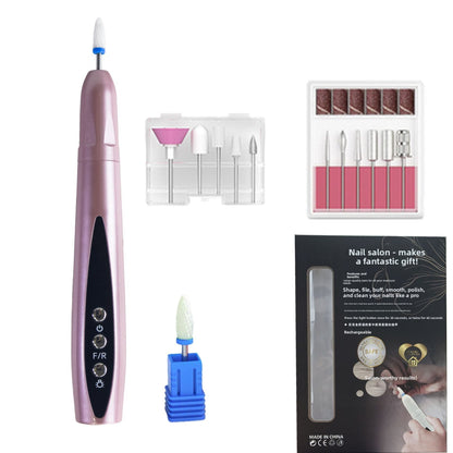 Exfoliating electric nail file