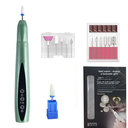 Exfoliating electric nail file