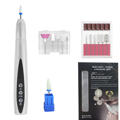 Exfoliating electric nail file