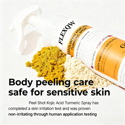 exfoliating spray