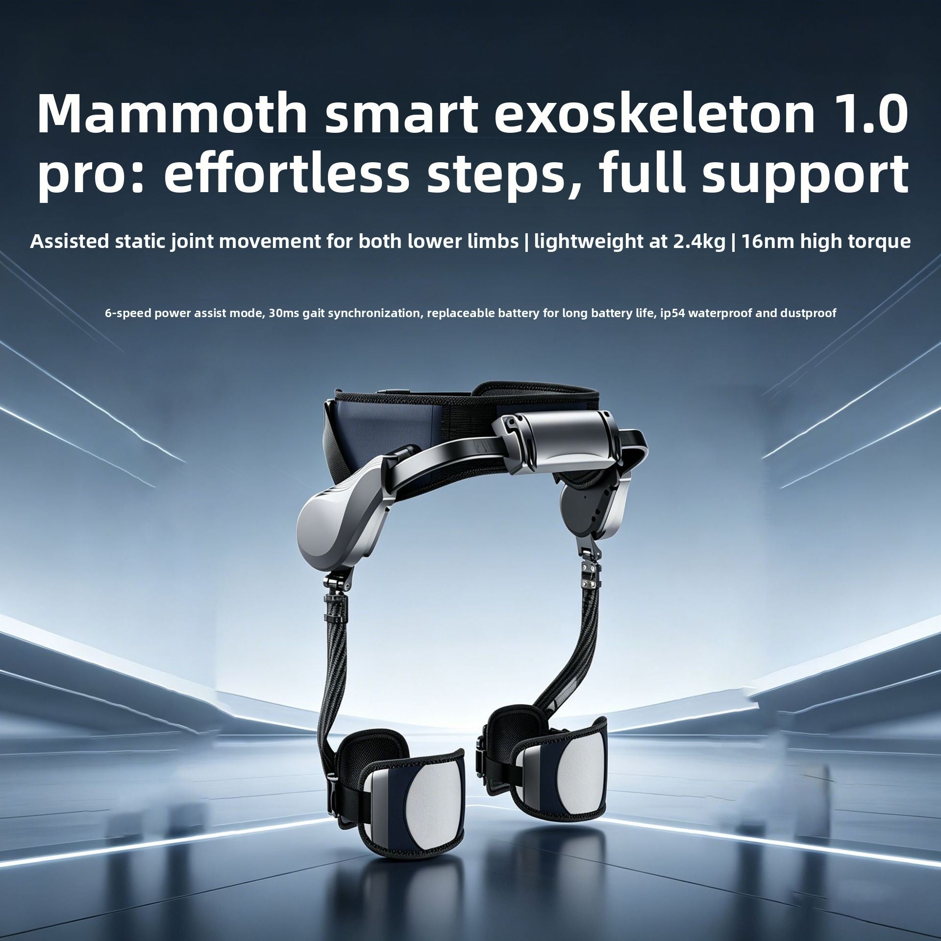 Exoskeleton Rehabilitation Walking Assistance Device