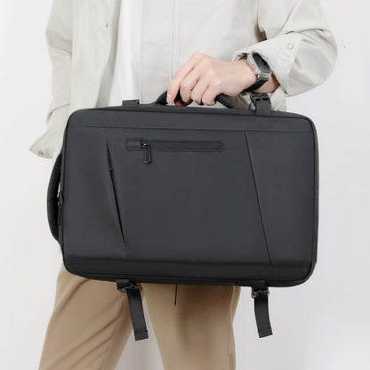 Expandable Business Backpack Large Capacity Multi-Functional Computer Bag