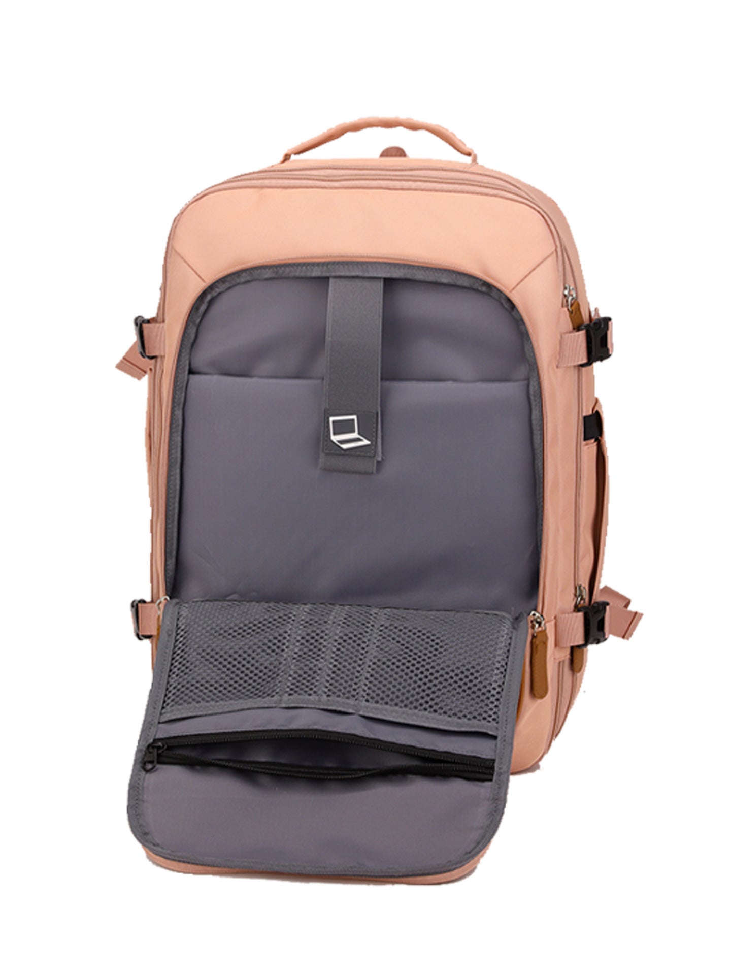 Expandable carry-on backpack for personal travel