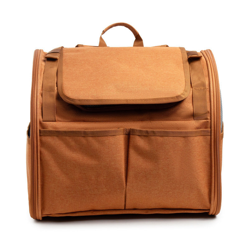 Expandable Cat Backpack with Transparent Window